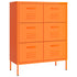 Lady Jillian -  Drawer Cabinet Orange 80x35x101,5 cm Steel